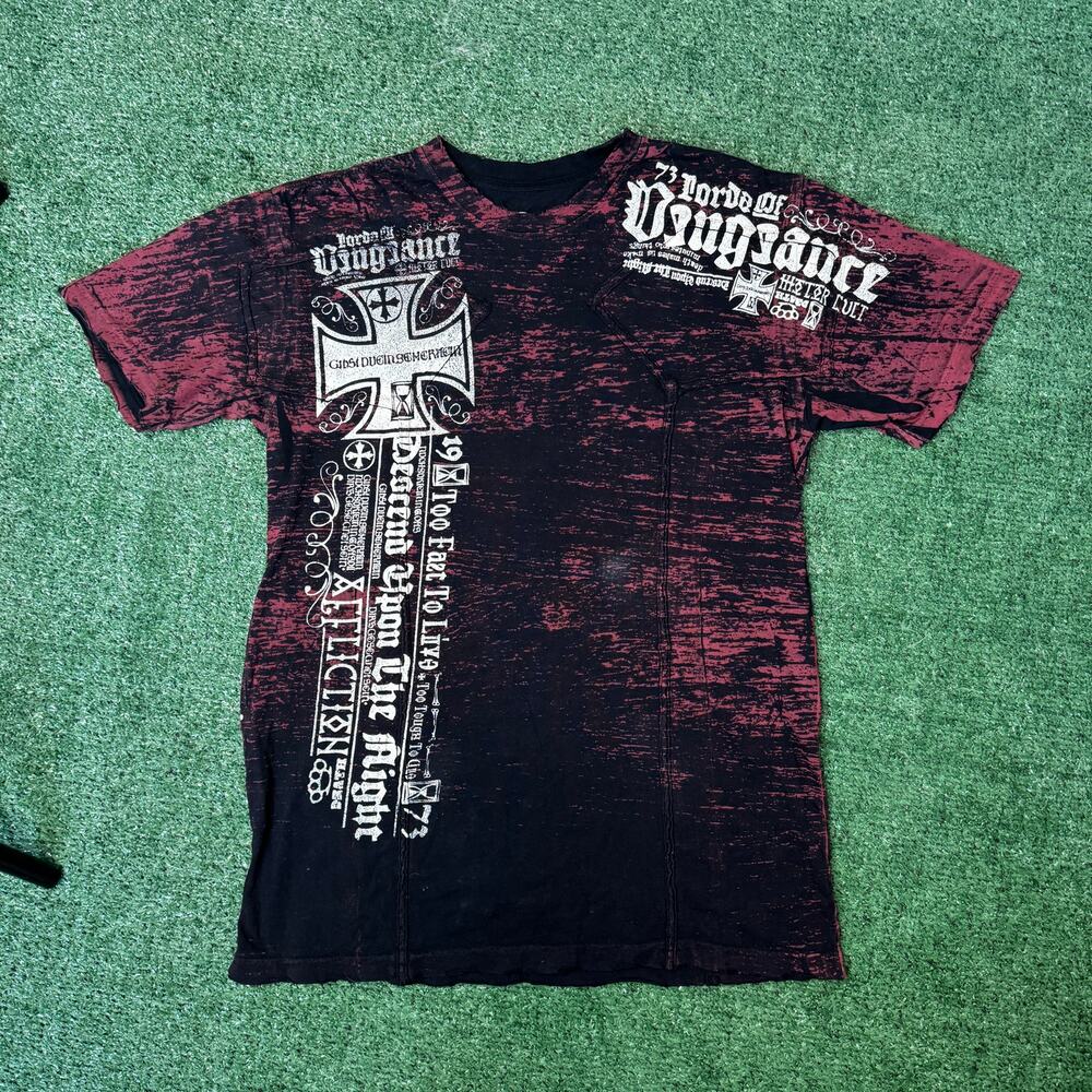 Affliction Lords of Vengeance Tee – Size M